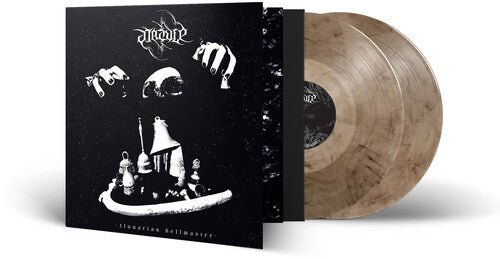 AUREOLE - ALUNARIAN BELLMASTER - CLEAR/BLACK MARBLE Vinyl LP
