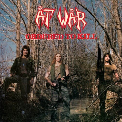AT WAR - ORDERED TO KILL - CAMOUFLAGE SPLATTER Vinyl LP