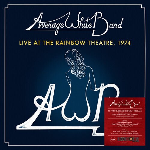 AVERAGE WHITE BAND - LIVE AT THE RAINBOW THEATRE 1974 Vinyl LP
