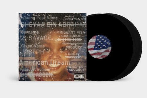 21 SAVAGE - AMERICAN DREAM Vinyl LP