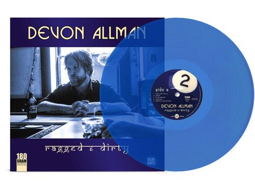 ALLMAN,DEVON - RAGGED & DIRTY - BLUE Vinyl LP