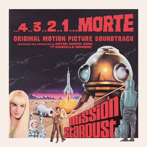 ABRIL,ANTON GARCIA / GIOMBINI,M - 4 3 2 1 MORTE - O.S.T. - LTD CLEAR RED VINYL Vinyl LP
