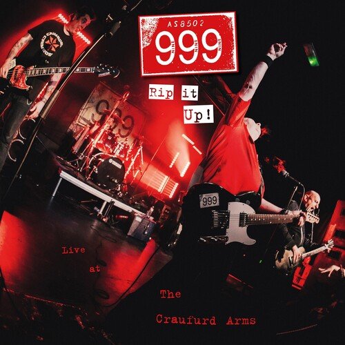 999 - RIP IT UP! 999 LIVE AT THE CRAUFURD ARMS Vinyl LP