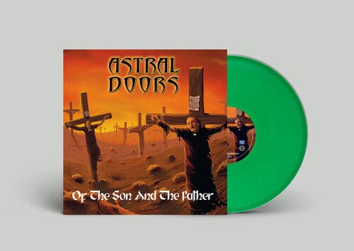 ASTRAL DOORS - OF THE SON & THE FATHER - TRANSPARENT GREEN Vinyl LP