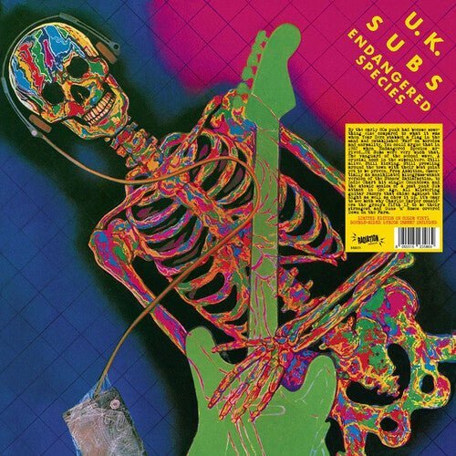 UK SUBS - ENDANGERED SPECIES Vinyl LP
