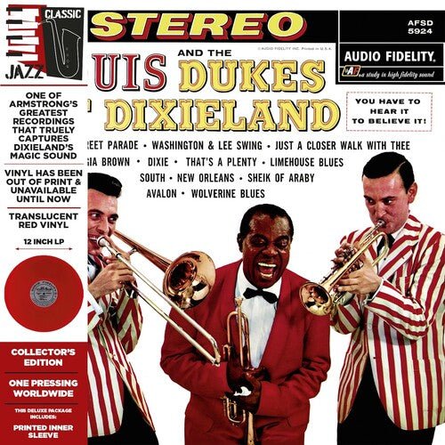 ARMSTRONG,LOUIS - LOUIS ARMSTRONG & THE DUKES OF DIXIELAND Vinyl LP
