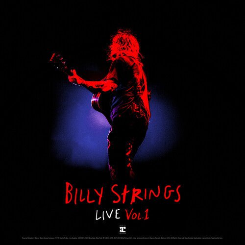 STRINGS,BILLY - BILLY STRINGS LIVE VOL 1 Vinyl LP