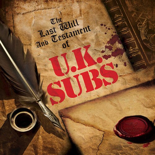 UK SUBS - LAST WILL & TESTAMENT OF UK SUBS Vinyl LP