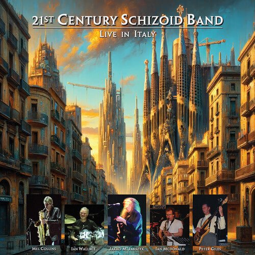 21ST CENTURY SCHIZOID BAND - LIVE IN ITALY - YELLOW Vinyl LP