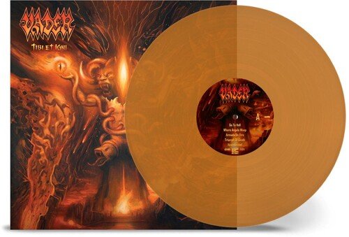 VADER - TIBI ET IGNI - TRANS YELLOW Vinyl LP