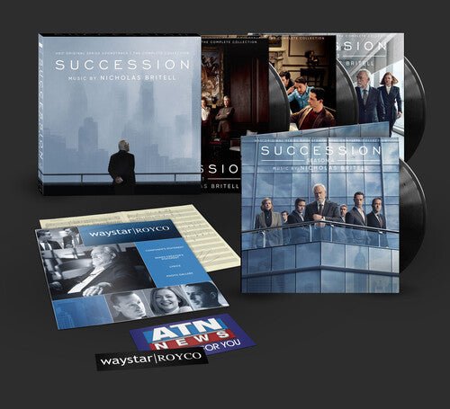 BRITELL,NICHOLAS - SUCCESSION: THE COMPLETE COLLECTION - O.S.T. Vinyl LP