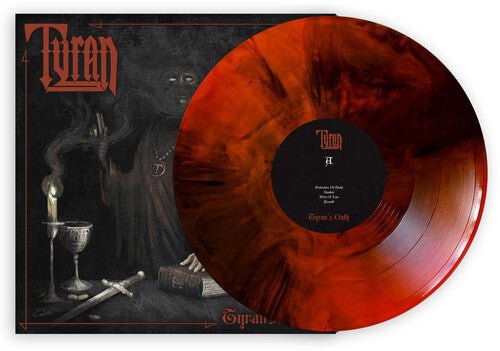 TYRAN - TYRAN'S OATH - ORANGE/BLACK MARBLE Vinyl LP