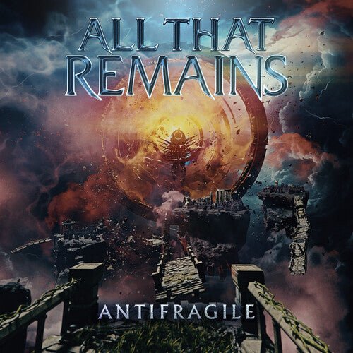 ALL THAT REMAINS - ANTIFRAGILE (IEX) ELECTRIC & SEA BLUE GALAXY Vinyl LP