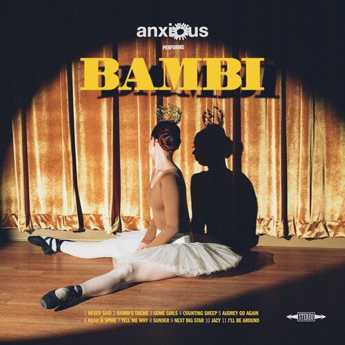 ANXIOUS - BAMBI - YELLOW Vinyl LP