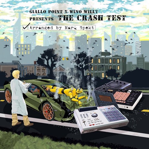 WINO WILLY / GIALLO POINT - CRASH TEST Vinyl LP