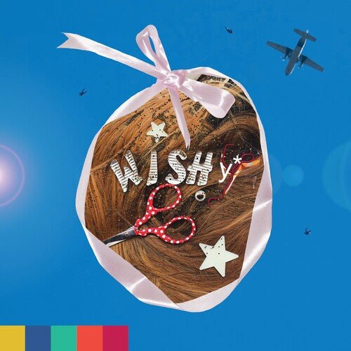 WISHY - PARADISE ON PLANET POPSTAR - BLUE Vinyl LP