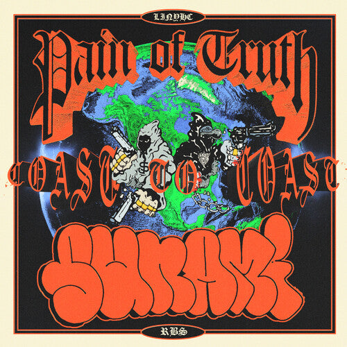 Pain of Truth: Coast to Coast - Half Doublemint Green/Half Blue