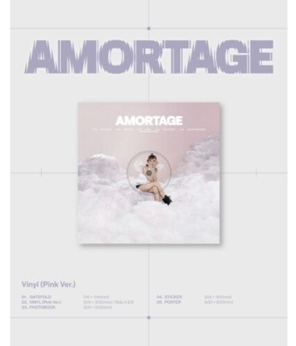 Jisoo: Amortage - Pink Version - incl. Photobook, Sticker + Poster