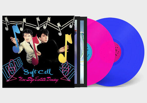 Soft Cell: Non-Stop Ecstatic Dancing - Pink & Blue Colored Vinyl
