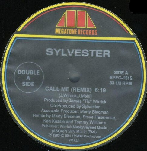 SYLVESTER - CALL ME / GOOD FEELING Vinyl LP