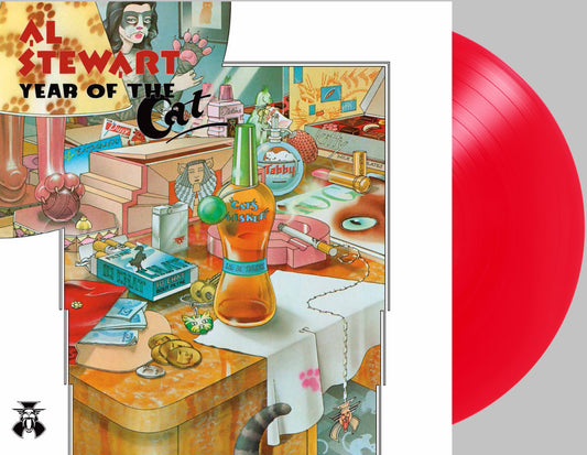 AL STEWART - YEAR OF THE CAT Translucent Red Vinyl LP