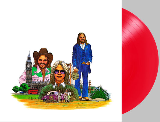 AMERICA - HISTORY - AMERICA'S GREATEST HITS Red Vinyl LP
