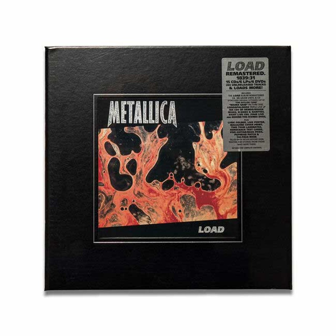 Metallica - Load (Deluxe) Numbered Limited Edition 180g 5LP, 45rpm 7" Vinyl Picture Disc, 15CD, 4DVD & Book Box Set LP