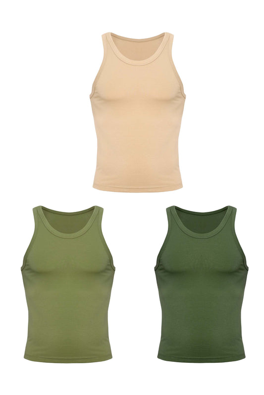 Cadet Crop Tank 3-Pack