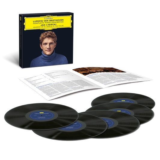 Jan Lisiecki, Tomo Keller, Academy of St Martin in the Fields: Ludwig van Beethoven: Complete Piano Concertos 5LP Boxset
