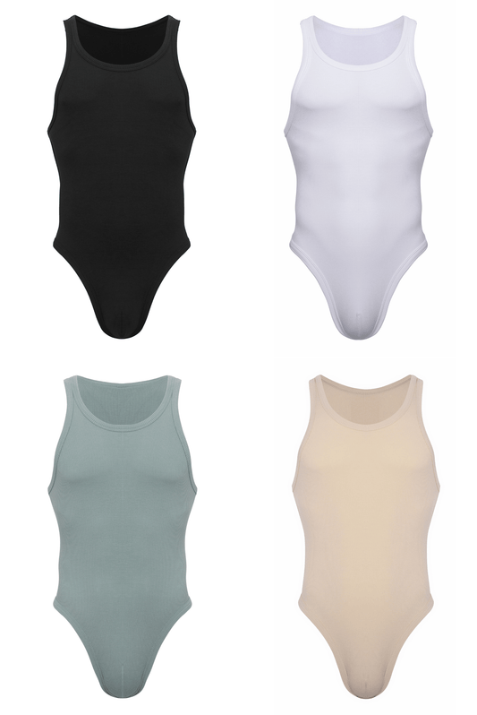 Cotton Rib Bodysuit 4-Pack
