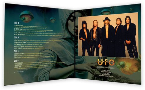 UFO - LIGHTS OUT IN BABENHAUSEN - GREEN Vinyl LP