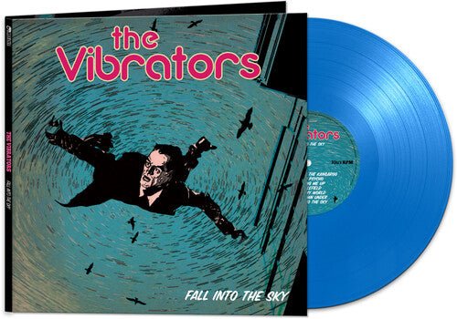 VIBRATORS - FALL INTO THE SKY - BLUE Vinyl LP