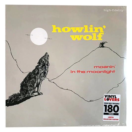HOWLIN WOLF - MOANIN IN THE MOONLIGHT + 4 BONUS TRACKS Vinyl LP