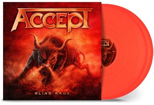 ACCEPT - BLIND RAGE - NEON ORANGE Vinyl LP