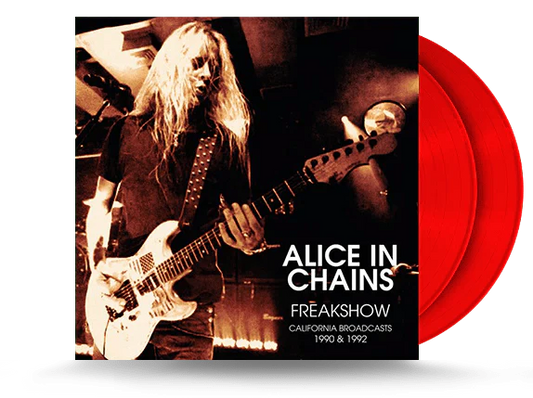 ALICE IN CHAINS - FREAKSHOW CALIFORNIA BROADCASTS 1990 & 1992 Red Vinyl LP
