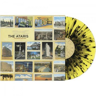 ATARIS - ANYWHERE BUT HERE - YELLOW/BLACK SPLATTER Vinyl LP