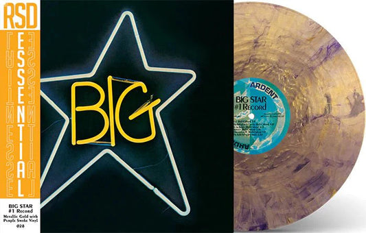 BIG STAR - #1 RECORD Gold with Purple Smoke Vinyl LP