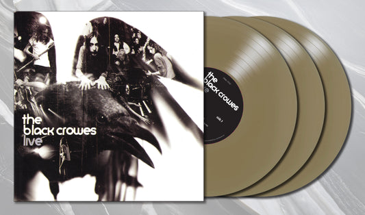 The Black Crowes - Live (Gold Metallic Vinyl/Limited Edition) 3 Vinyl LP