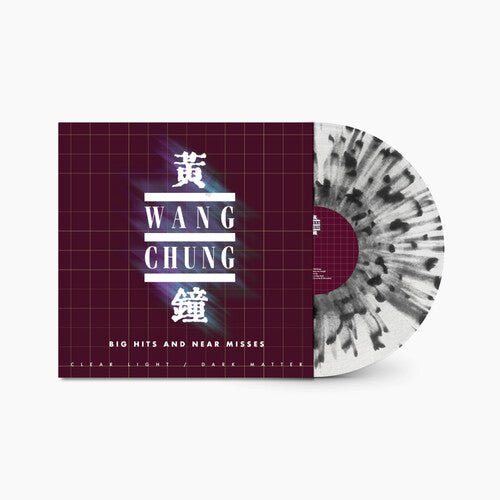 WANG CHUNG - CLEAR LIGHT / DARK MATTER: BIG HITS & NEAR MISSES Clear with Black Speckle Vinyl LP