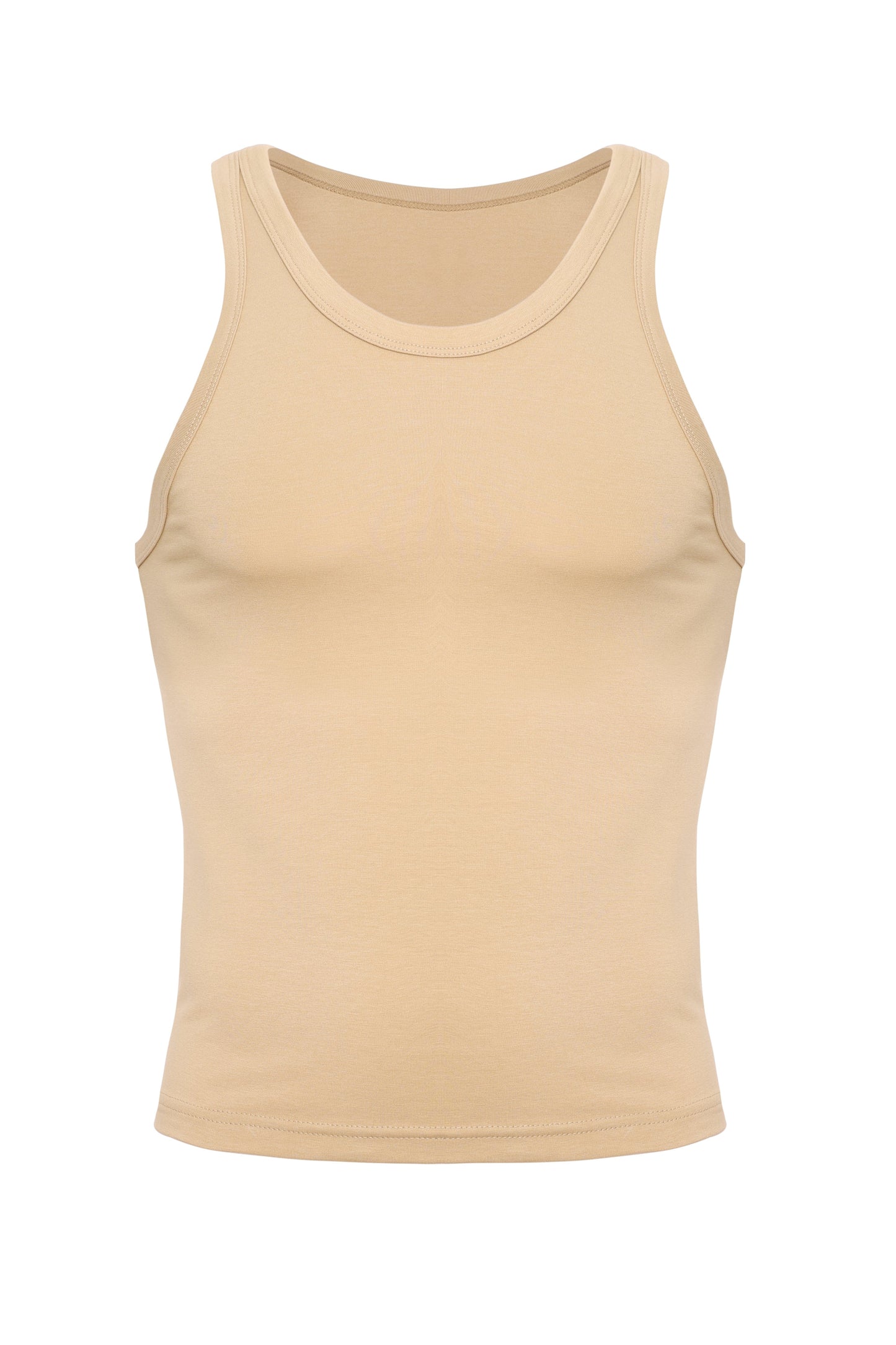 Cadet Crop Tank | Tan