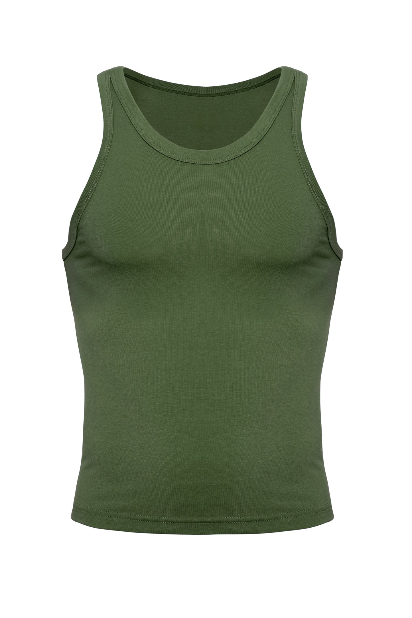 Cadet Crop Tank | Pine