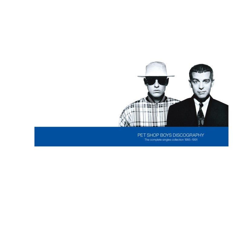 PET SHOP BOYS - DISCOGRAPHY (2003 REMASTER) Blue Vinyl LP