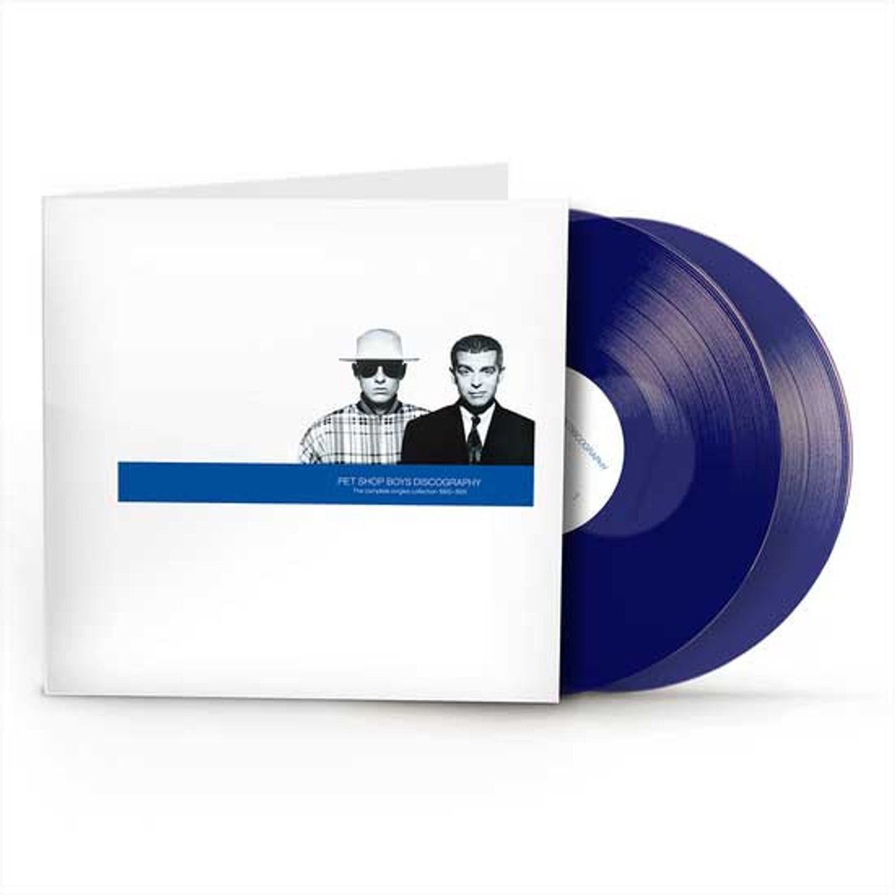 PET SHOP BOYS - DISCOGRAPHY (2003 REMASTER) Blue Vinyl LP