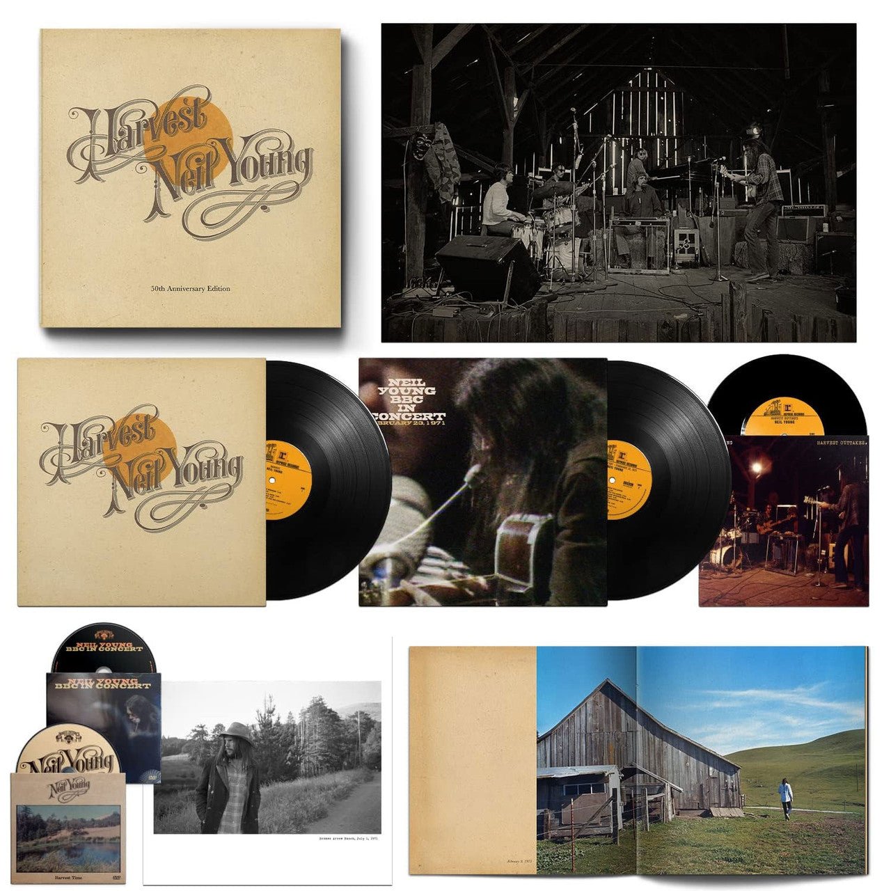 YOUNG,NEIL - HARVEST (50TH ANNIVERSARY EDITION) Vinyl LP