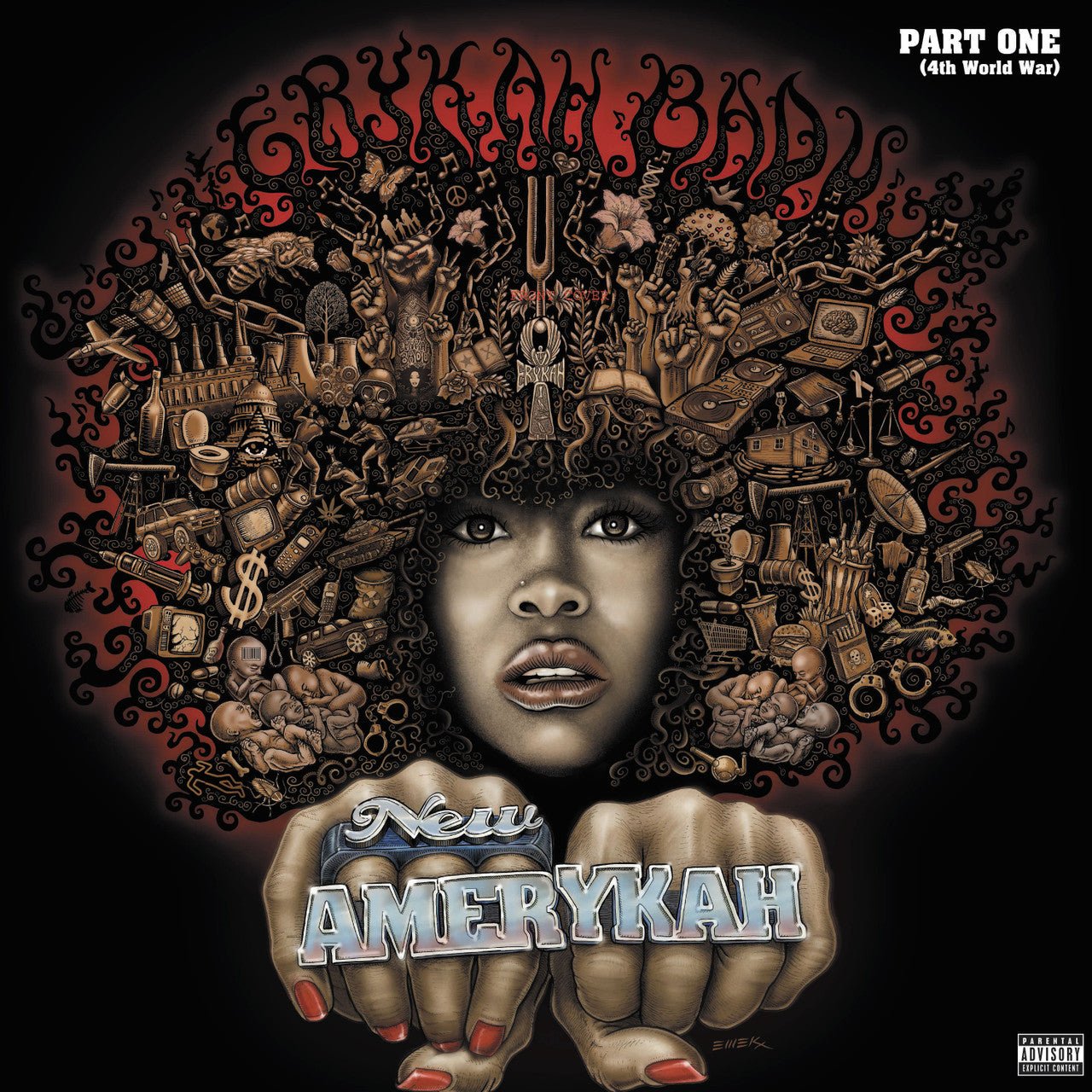 BADU,ERYKAH - NEW AMERYKAH PART ONE (4TH WORLD WAR) Vinyl LP