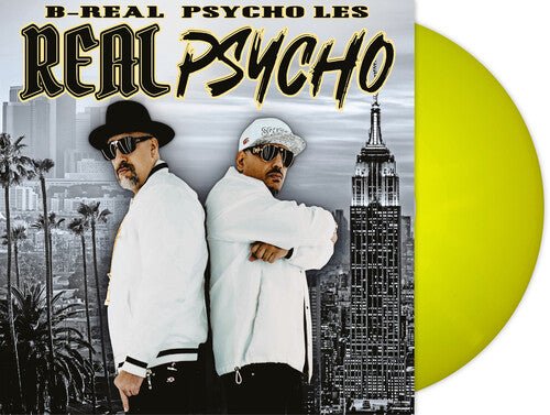 B-REAL & PSYCHO LES - REAL PSYCHO - LIMITED EDITION Vinyl LP