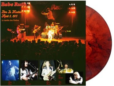 BABE RUTH - LIVE IN MONTREAL APRIL 9 1975 - RED Vinyl LP