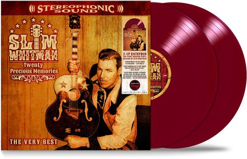 WHITMAN,SLIM - 20 PRECIOUS MEMORIES - THE VERY BEST Vinyl LP