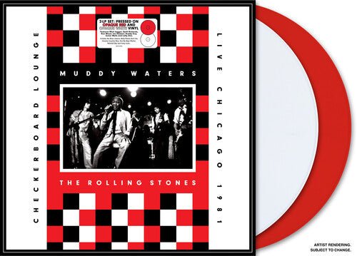 WATERS,MUDDY / ROLLING STONES - LIVE AT CHECKERBOARD LOUNGE CHICAGO 1981 Vinyl LP