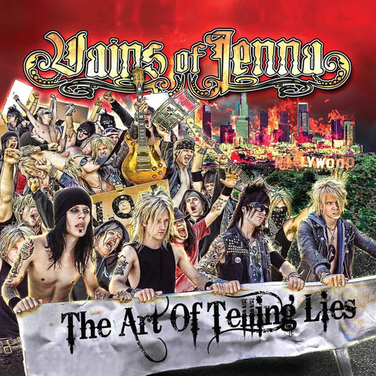VAINS OF JENNA - THE ART OF TELLING LIES BLACK Vinyl LP